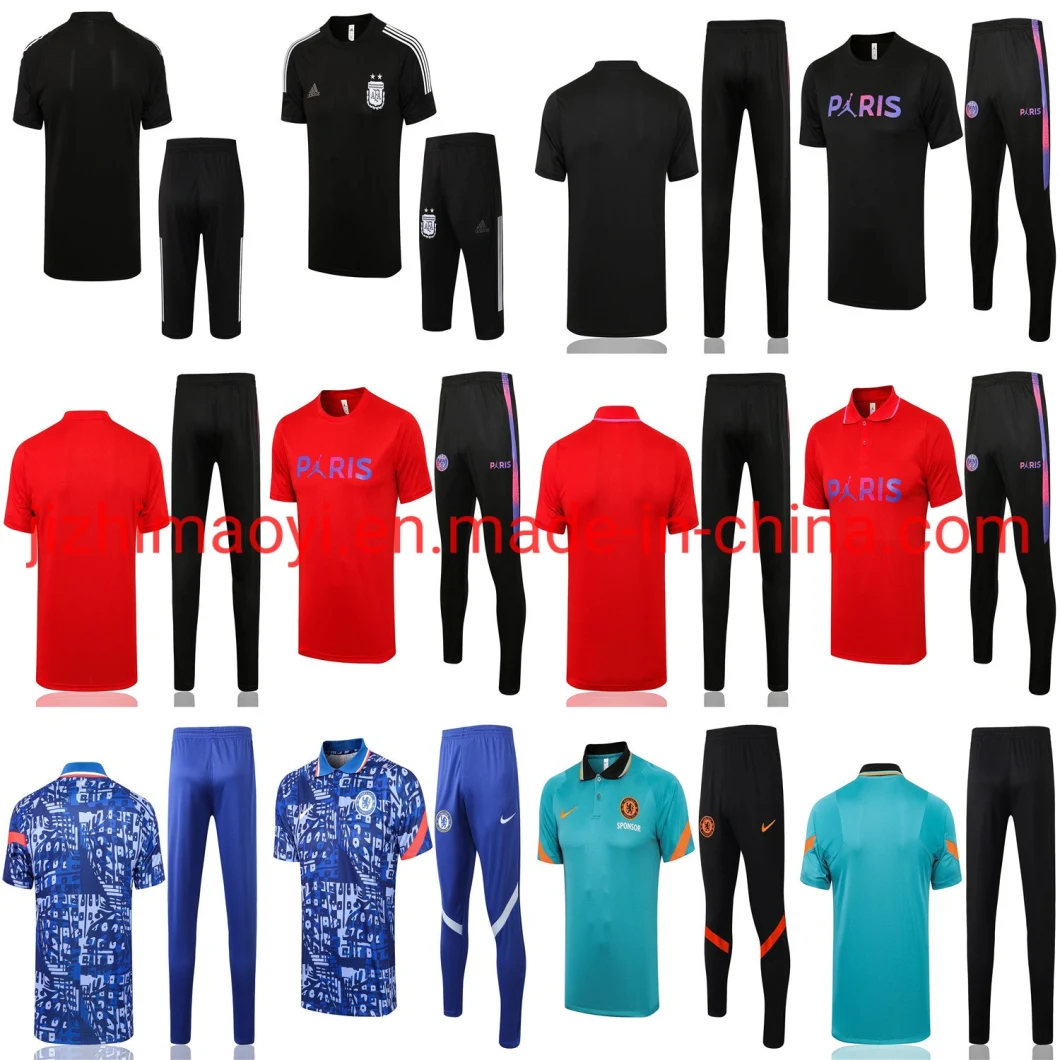 Wholesale 2122 Tracksuit Man-City /Man-United/America/Chelse-a Ajax Short Sleeve Pairs Men Women