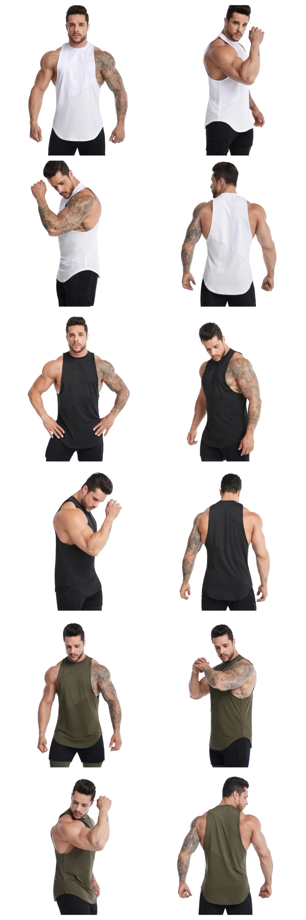 Custom Logo Print Plus Size Athletic Sports Basketball Acitivewear Muscle Hooded Tank Top Ropa Deportiva Men Gym Wear Fast Quick Dry Vest