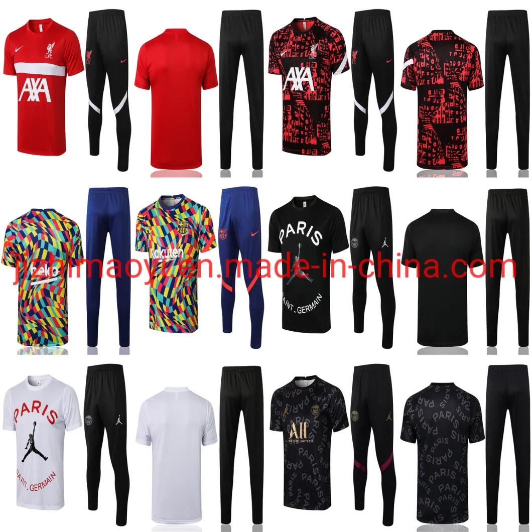 Wholesale 2122 Tracksuit Man-City /Man-United/America/Chelse-a Ajax Short Sleeve Pairs Men Women