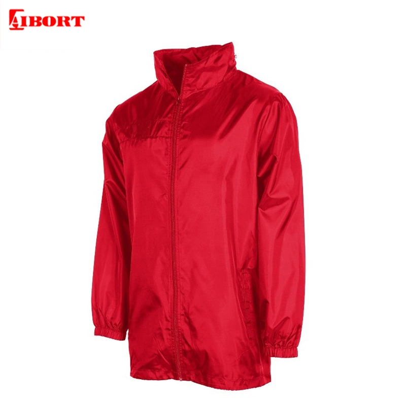 Aibort 100% Polyester Waterproof Running Tracksuit Jacket for Men (T-JK-11)